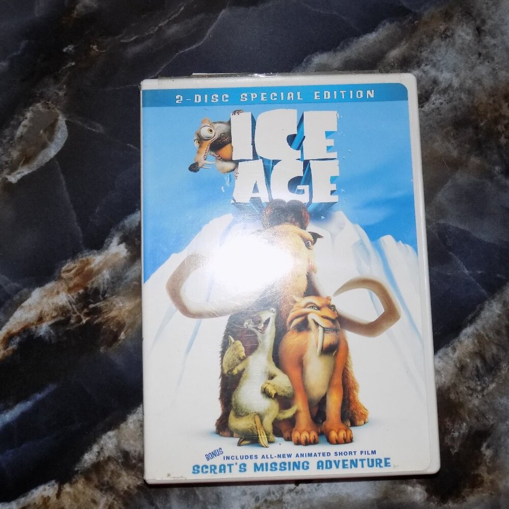 Ice Age (DVD, 2002, 2-Disc Set, Includes Full Frame and Widescreen Versions)